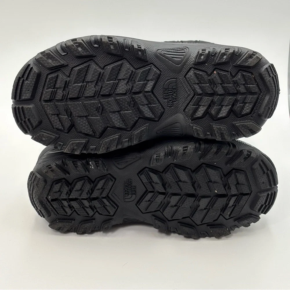 The North Face Alpenglow‎ IV Insulated Waterproof Pac Black Winter Boots Size 2